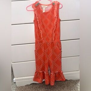 Matilda Jane orange jumpsuit